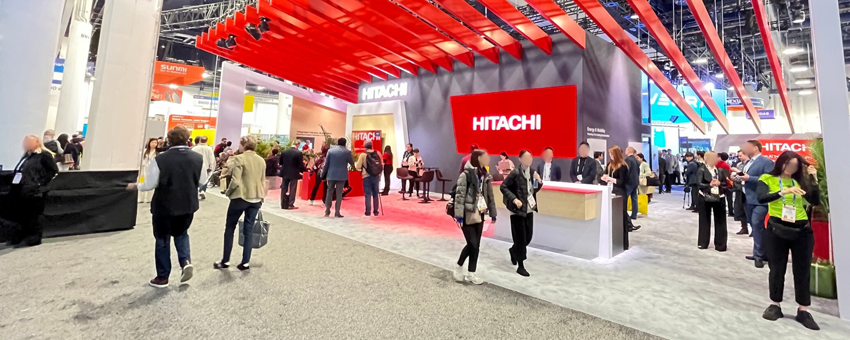 Hitachi CES 2026 Booth